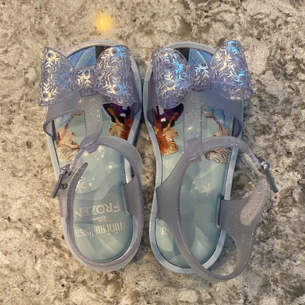 Frozen Elsa Anna Mini Melissa Sandals